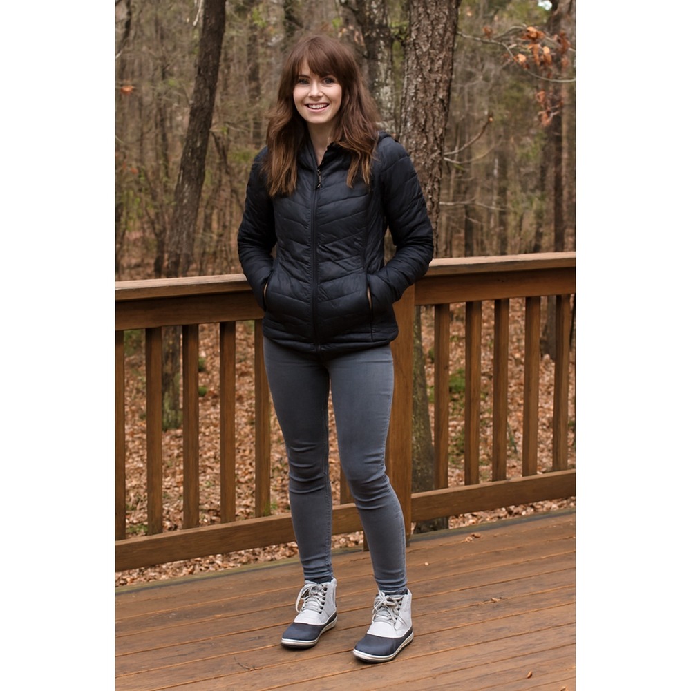 Sorel OUT N ABOUT III Women 12 Waterproof Duck Boot GLITTER Gray Felt NL5056-083 - Picture 2 of 10